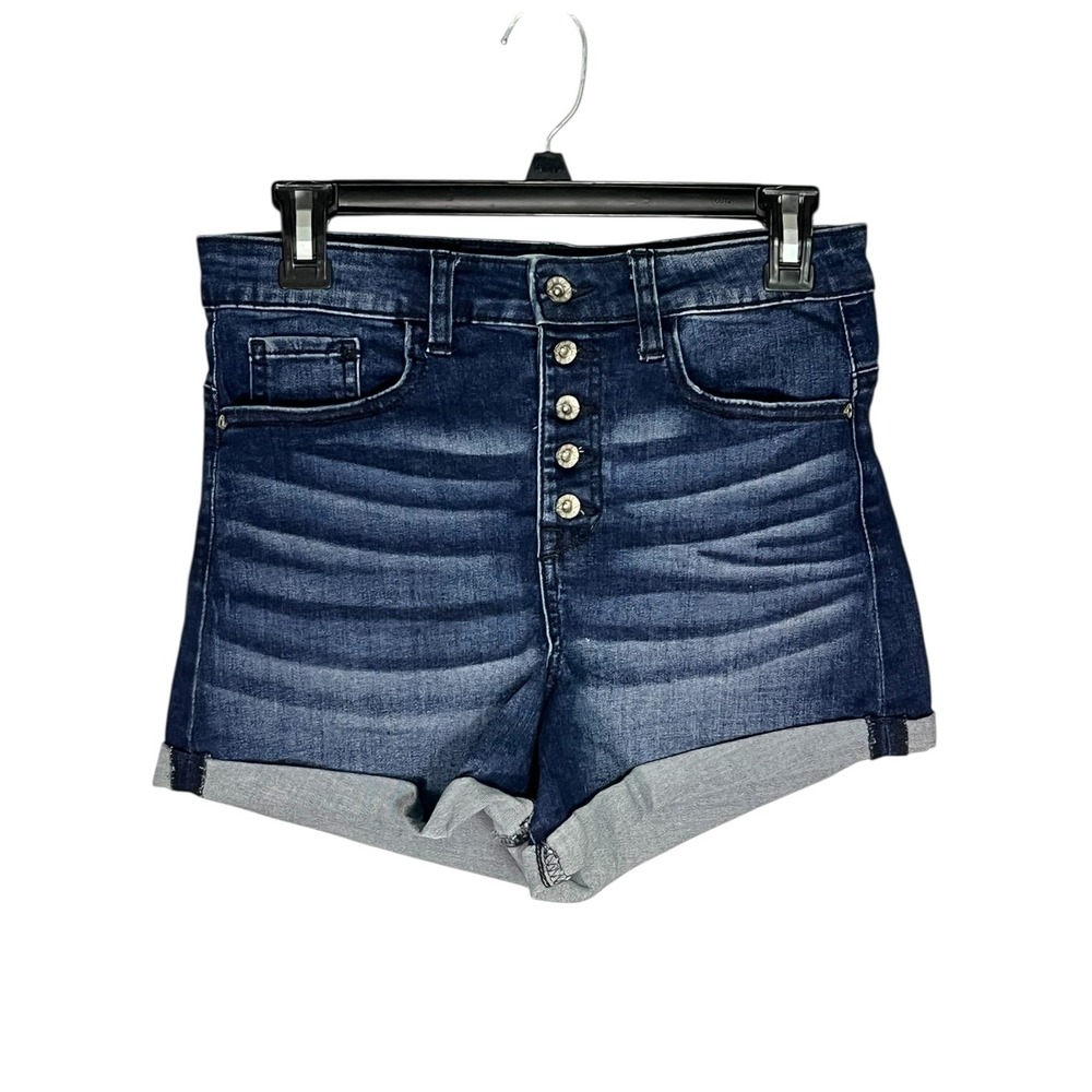 Ariya Jeans Women's Juniors Button Fly Jean Shorts 3.5" Inseam 9/29